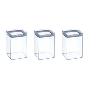 Set of 3 Air Tight Food Storage Boxes