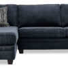 Anatasia 2-Piece Sectional with Left-Facing Chaise - Navy