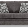 Daisy Loveseat - Charcoal