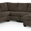 Danielle 3-Piece Sectional with Right-Facing Corner Wedge - Java