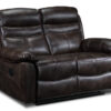Devon Reclining Loveseat - Brown