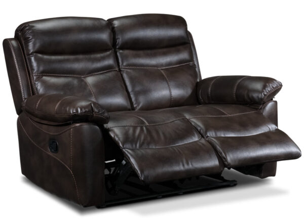 Devon Reclining Loveseat - Brown