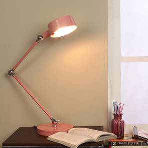 Elven Matte Pink Iron Shade Study Lamp