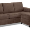 Fava Chaise Sofa - Light Brown