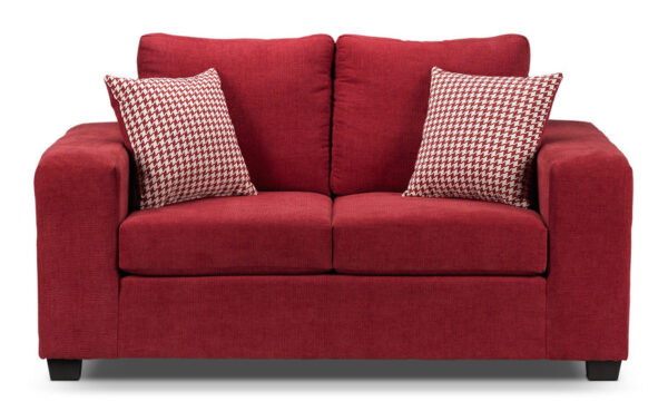 Fava Loveseat - Red