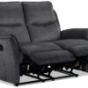Grayson Reclining Loveseat - Charcoal