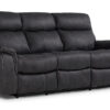 Haven Dual Power Reclining Sofa - Grey