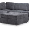 Jayce 5-Piece Modular Sectional with Ottoman - Grey