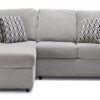 Jupiter 2-Piece Sectional with Left-Facing Chaise - Ash Grey