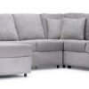 Jupiter 4-Piece Sectional with Left-Facing Chaise - Ash Grey