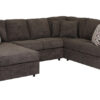 Jupiter 4-Piece Sectional with Left-Facing Chaise - Carbon