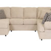 Jupiter 4-Piece Sectional with Left-Facing Chaise - Flax