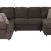 Jupiter 4-Piece Sectional with Right-Facing Chaise - Carbon
