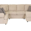 Jupiter 4-Piece Sectional with Right-Facing Chaise - Flax