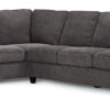 Kasey 2-Piece Sectional with Left Facing Chaise - Grey