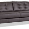 Kylie Leather Sofa - Coffee