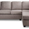 Lindsay 2-Piece Sectional with Right Facing Chaise - Beige