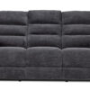 Lucie Reclining Sofa - Charcoal