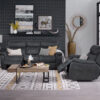 Morrow Reclining Sofa - Grey