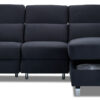Paolina 3-Piece Power Reclining Sectional with Right-Facing Storage Chaise - Blue