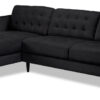 Paragon 2-Piece Sectional with Left-Facing Chaise - Charcoal