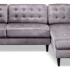 Paragon 2-Piece Sectional with Left-Facing Chaise - Light Grey
