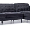 Paragon 2-Piece Sectional with Right-Facing Chaise - Charcoal