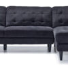 Paragon 2-Piece Sectional with Right-Facing Chaise - Charcoal