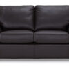 Reynolds Leather Loveseat - Coffee