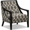 Samara Accent Chair - Brown and Beige