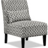 Santos Accent Chair - Grey Lattice