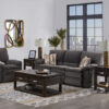 Tosh Reclining Sofa-Pewter