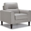Verissimo Leather Chair - Silver