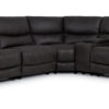 Weston 5-Piece Power Reclining Sectional with Console - Granite