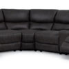Weston 6-Piece Power Reclining Sectional with Console - Granite