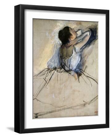 Dancer, C. 1874 - Black Framed Art Print Wall Art, 12x16