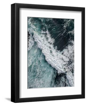 From Above 9 - Black Framed Art Print Wall Art, 9x12