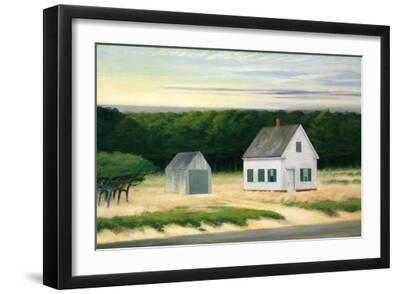 October on Cape Cod - Black Framed Art Print Wall Art, 18x12