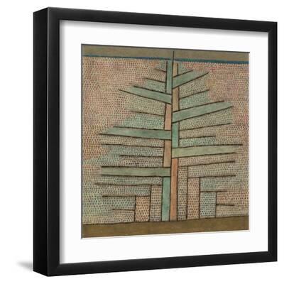 Pine Tree, 1932 - Black Framed Art Print Wall Art, 12x12