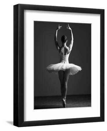 Pirouette - Black Framed Art Print Wall Art, 9x12