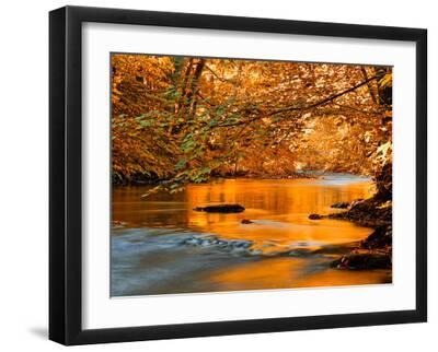 River of Dreams - Black Framed Art Print Wall Art, 16x12