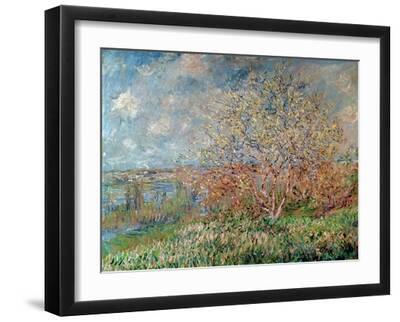 Spring, 1880-82 - Black Framed Art Print Wall Art, 16x12