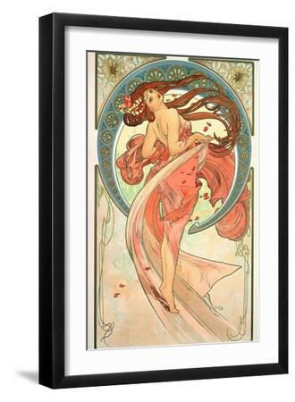 The Arts: Dance, 1898 - Black Framed Art Print Wall Art, 12x18