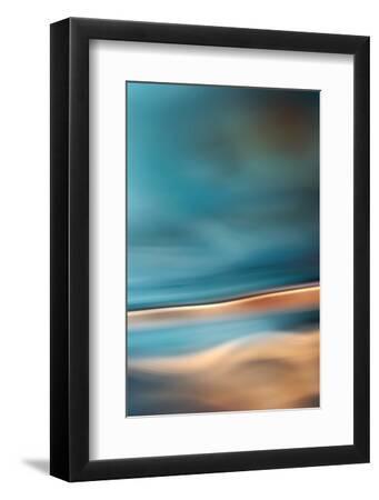 The Beach 3 - Black Framed Art Print Wall Art, 8x12 The Beach 3 - Black Framed Art Print Wall Art, 8x12