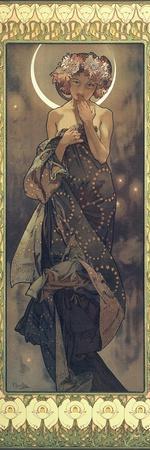 The Moon and the Stars: The Moon, 1902 - Giclee Print, 12x36
