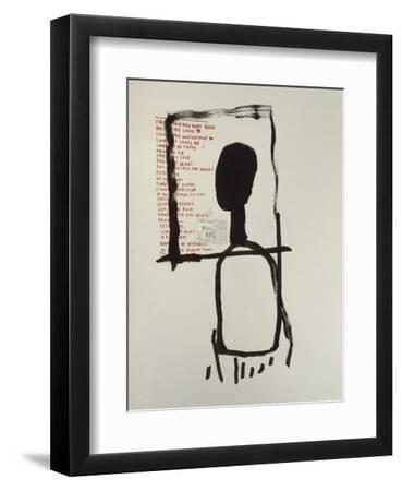 Untitled - Black Framed Art Print Wall Art, 9x12